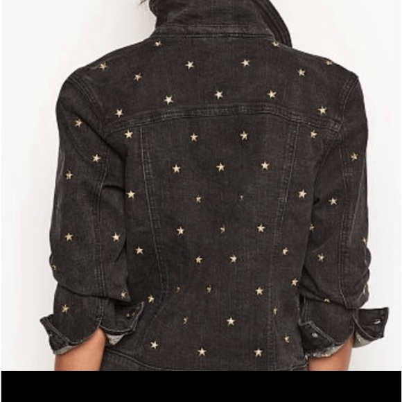 VS DENIM JACKET ONLINE EXCLUSIVE XL STAR BLACK GOLD - Picture 8 of 11